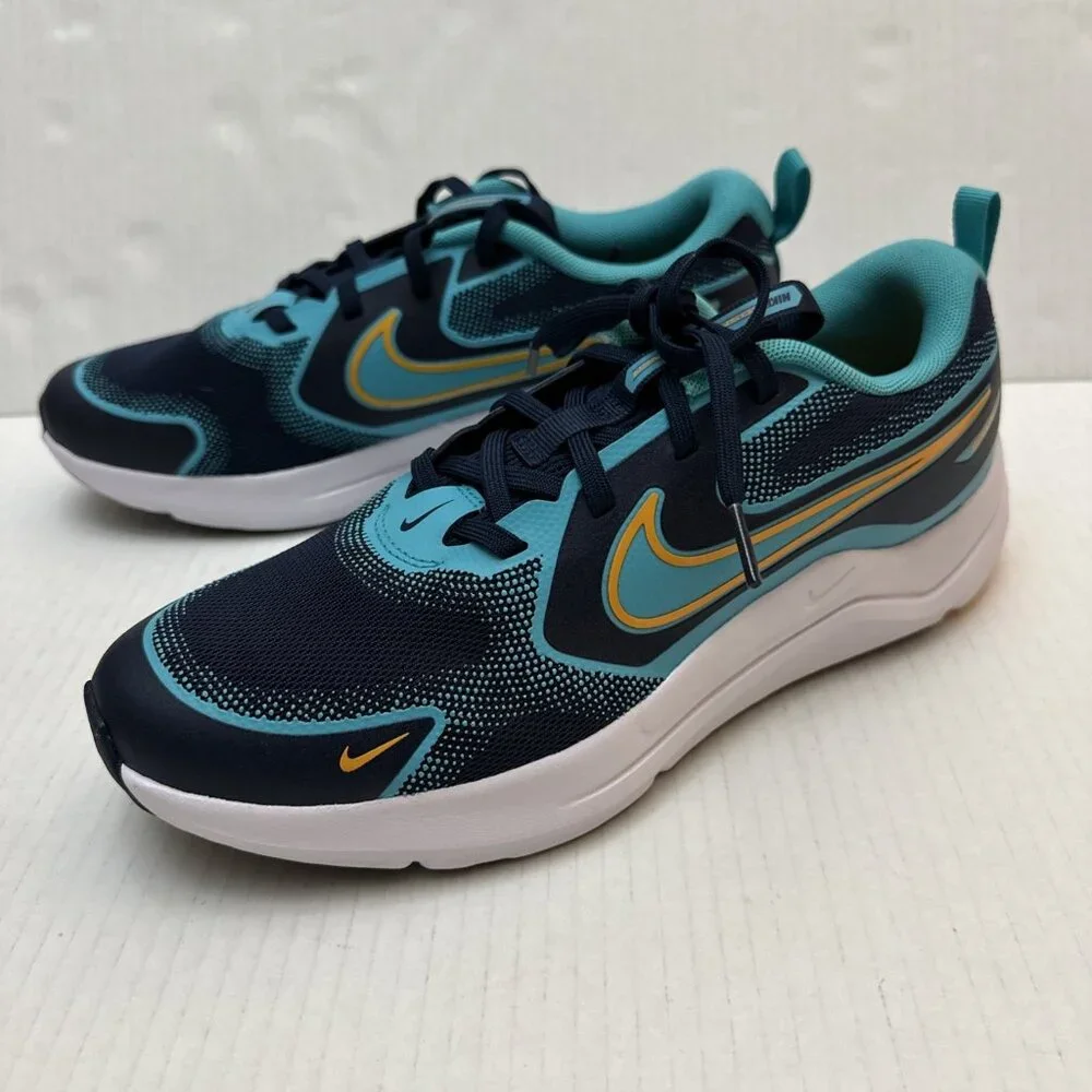 Nike Cosmic Runner Sneaker Size 7Y Womens 9 Midnight Navy HM4402-406 Teens Shoes